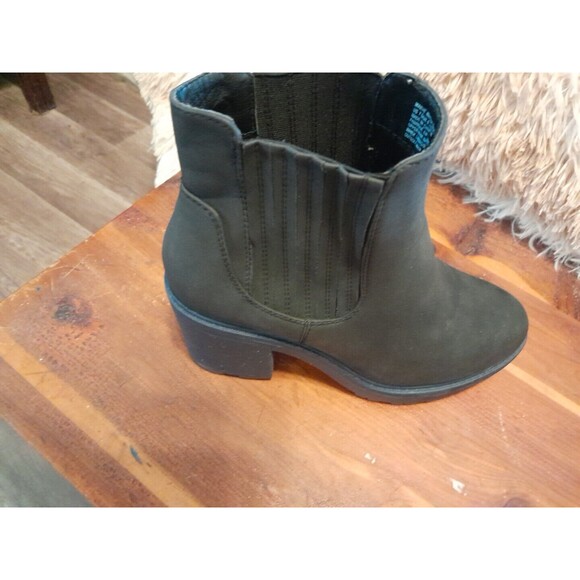 J. Ferrar Maeve Water Resistant Women’s Black Ankle Boots With Heel 7. - Picture 5 of 7